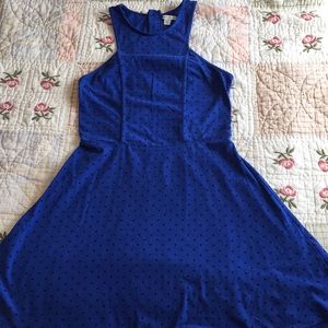 Polka dot Open Back Dress